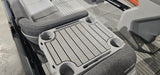 Titanium Gray over Black / 2 Inch Plank