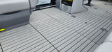 Titanium Gray over Black / 2 Inch Plank