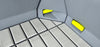 Titanium Gray over Black / 2 Inch Plank