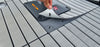 Titanium Gray over Black / 2 Inch Plank