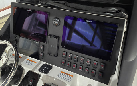 Simrad NSX12 Custom Dash Installation For Yamaha FSH Boats