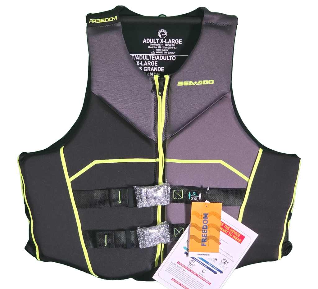 Sea-Doo Ecoprene Freedom Black PFD (UNISEX)