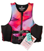 Sea-Doo Neoprene Airflow Sunset Edition Lava Red PFD (UNISEX) - XL Only