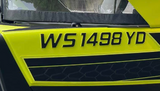 Black over Neon Yellow