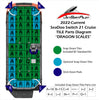 Marine Mat Tiles For SeaDoo Switch
