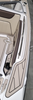 25ft FSH 21-Current MY / Champagne over Espresso Brushed Laser / 2 Inch Teak
