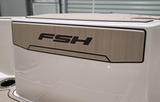 25ft FSH 21-Current MY / Champagne over Espresso Brushed Laser