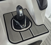 25ft FSH 21-Current MY Helm Master / Titanium Gray over Black  Brushed Laser