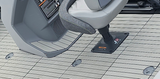 Titanium Gray over Black / 2 Inch Plank