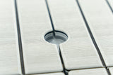 Titanium Gray over Black / 2 Inch Plank