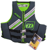 JET PILOT CAUSE GREEN NEOPRENE PFD (MEN'S)