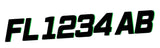 Black over Neon Green