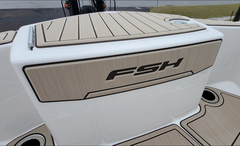 25ft FSH 21-Current MY / Champagne over Espresso Brushed Laser