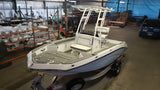 19ft FSH 2019-Current MY / Smoke Gray SeaDek (Marine Mat equivalent: Slate Gray) / 2 Inch Teak w/ Pinline Style