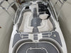 SeaDek Storm Gray over Black / 2 Inch Teak (Marine Mat closest match is Slate Gray over Black)