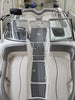 SeaDek Storm Gray over Black / 2 Inch Teak (Marine Mat closest match is Slate Gray over Black)