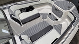 25ft Sport 21-Current MY / Storm Gray SeaDek / 2 Inch Teak (Closest Marine Mat color: Slate Gray which is a shade darker, Titanium Gray is a lighter alternative)