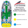 Marine Mat Optional Combo For Yamaha 21 Foot Sport Boats (2017-22 MY)