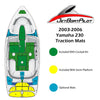 Marine Mat Bow Boarding Steps for Yamaha 23 Foot Boats (03-06 MY)