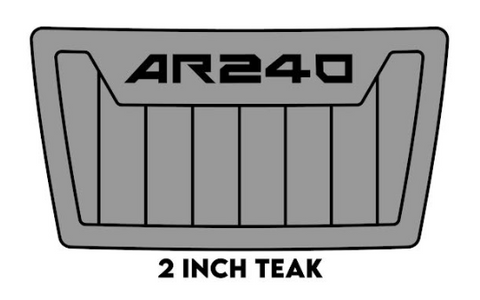 Marine Mat Bow Logo Mat for Yamaha 24 Foot Sport Boats (15-20 MY)