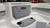 25ft Sport 21-Current MY / Storm Gray SeaDek / 2 Inch Teak (Closest Marine Mat color: Slate Gray which is a shade darker, Titanium Gray is a lighter alternative)