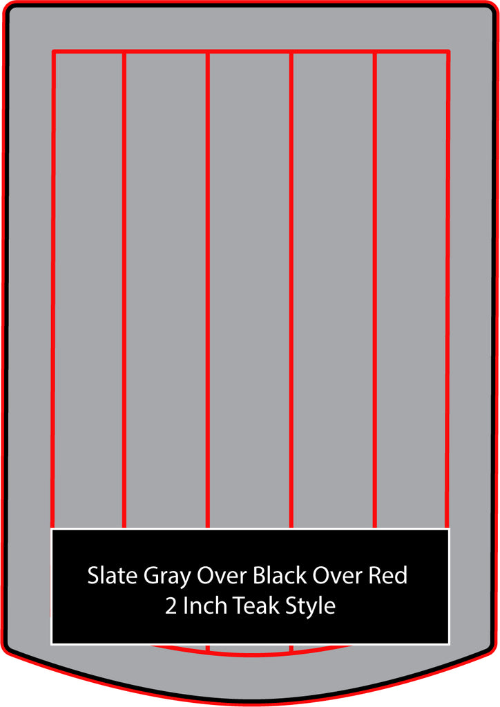 Tri-Color Marine Mat for Sea-Doo Speedster 150 (03-12 MY