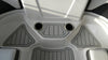 Cool Gray over Storm Gray Embossed / 2 Inch Teak (No longer available - placement reference only)