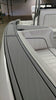 21ft FSH 18-22 MY / Storm Gray SeaDek         / Pinline Style (Closest Marine Mat Color: Slate Gray which is a shade darker, Titanium Gray is a lighter alternative)