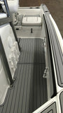 21ft FSH 18-22 MY / Storm Gray SeaDek         / 2 Inch Teak w/ Pinline (Closest Marine Mat Color: Slate Gray which is a shade darker, Titanium Gray is a lighter alternative)