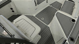 21ft FSH 18-22 MY / Storm Gray SeaDek         / 2 Inch Teak w/ Pinline (Closest Marine Mat Color: Slate Gray which is a shade darker, Titanium Gray is a lighter alternative)