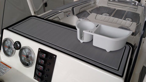 19ft FSH 2016-2018 MY / Storm Gray SeaDek (Closest Marine Mat color: Slate Gray which is a shade darker, Titanium Gray is a lighter alternative)