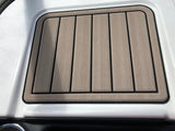Terra over Black / 2 Inch Teak