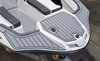 25ft Sport 21-Current MY / Storm Gray SeaDek / 2 Inch Teak (Closest Marine Mat color: Slate Gray which is a shade darker, Titanium Gray is a lighter alternative)