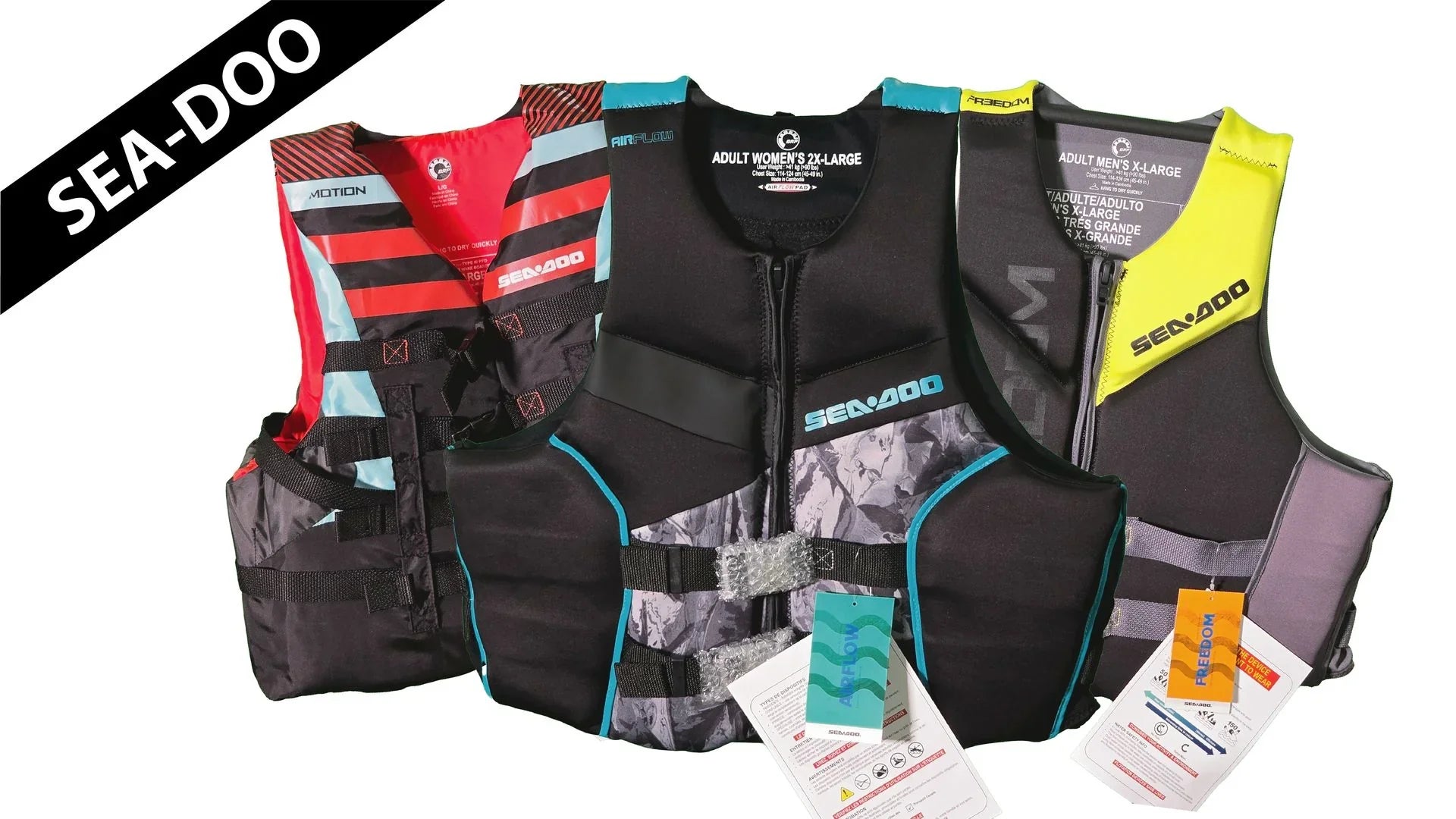 SeaDoo Life Jackets