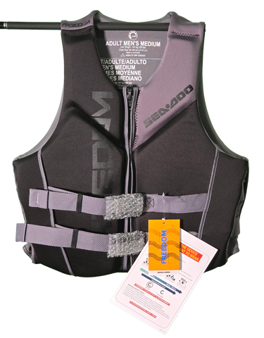 Sea-Doo Ecoprene Freedom Black PFD (MENS)