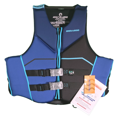 Sea-Doo Ecoprene Freedom Blue PFD (UNISEX)