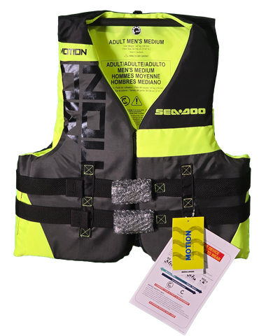 Sea-Doo Motion Neon Yellow PFD (MENS)