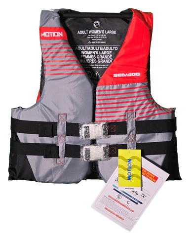 Sea-Doo Motion Red PFD (LADIES)
