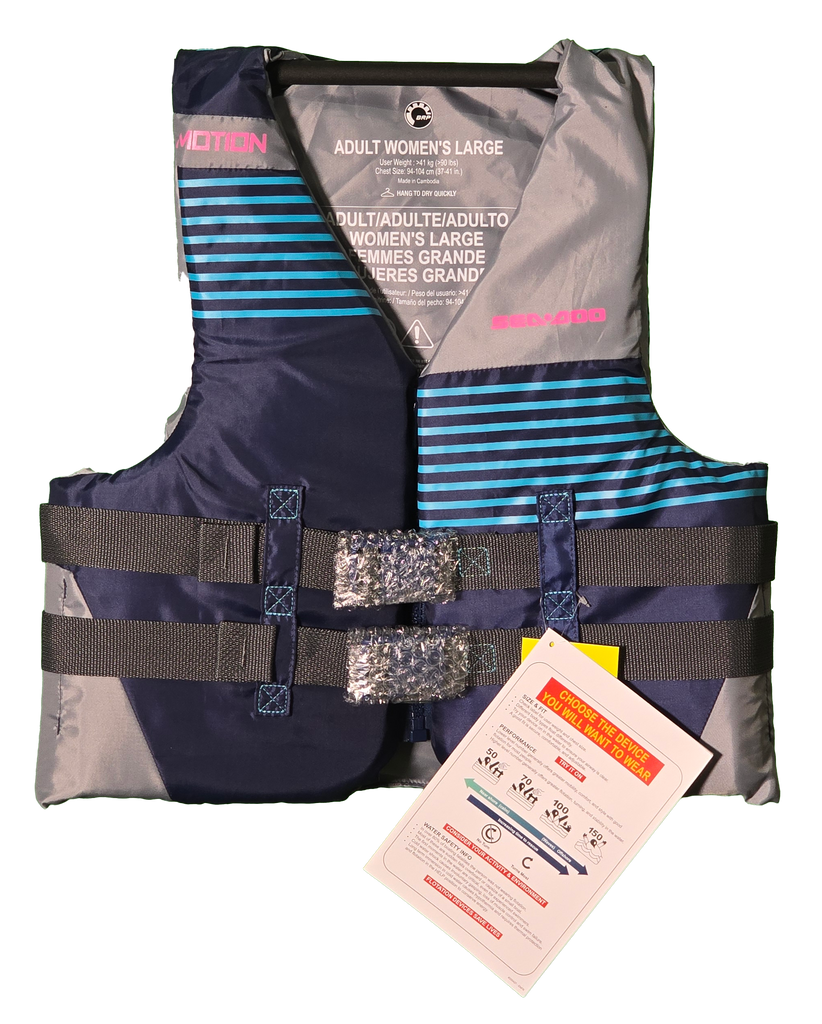 Sea-Doo Motion Navy Blue PFD (LADIES)
