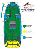 Yamaha 22 FSH 3X Casting Pod Pads (2023-Current)
