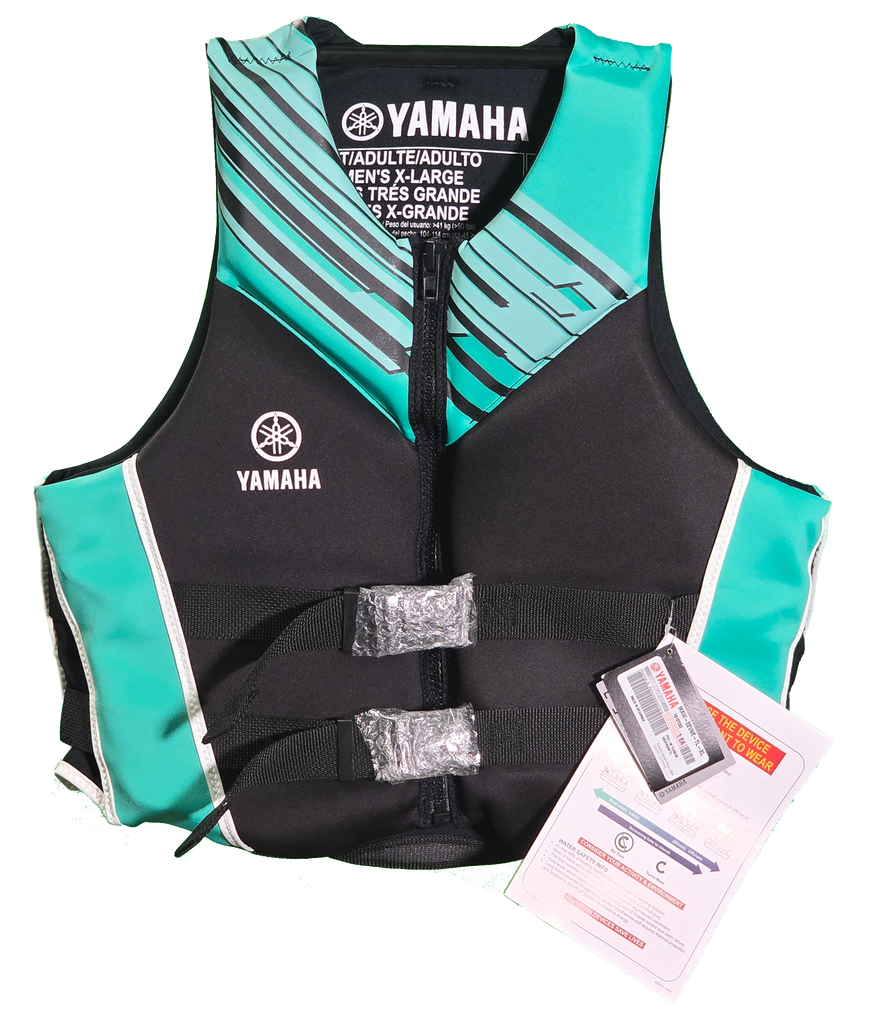 YAMAHA NEOPRENE TEAL 2-BUCKLE PFD (WOMEN'S)