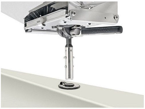 magma levelock all angle adjustable fish rod holder mount Magma Single Levelock Flush Deck Socket Mount