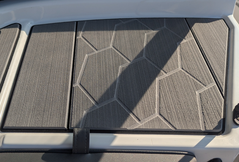 Marine Mat Large Upper Head Locker Pad for 19 Foot Yamaha Sport Boats (2019-Current)