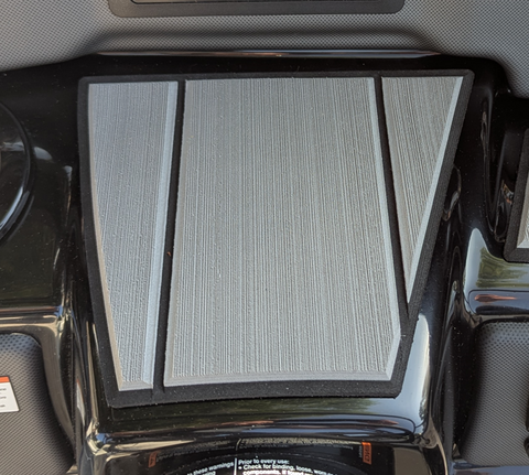 Marine Mat Dash Pad Large for 19 Foot Yamaha Sport Boats (2019-Current)