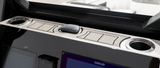 25ft FSH 21-Current MY / Titanium Gray over Black Brushed Laser / 2 Inch Teak 