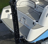 Swim Platform / Titanium Gray over Black Brushed Laser / Pinline Cut (Raptor Not Included In Purchase - Call for Details)
