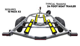 Trailer Bunk Slides (10 Pack With Hardware)