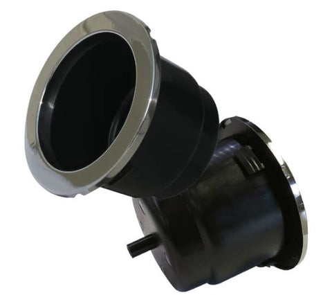Chrome Trimmed Plastic Drink Holder