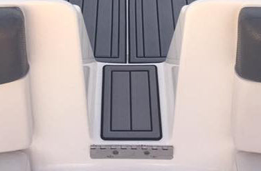 23ft 2003-2006 MY / Storm Gray SeaDek  / 2 Inch Teak (Closest Marine Mat color: Slate Gray which is a shade darker, Titanium Gray is a lighter alternative)