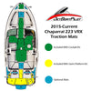 Tri-Color Marine Mat for Vortex 223 (2015-2021 MY)
